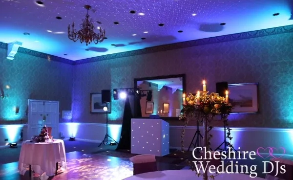 Shrigley Hall Wireless Uplighting